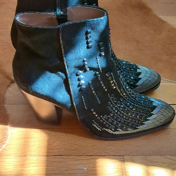 Donald j Pliner embellished boots - Picture 1 of 4